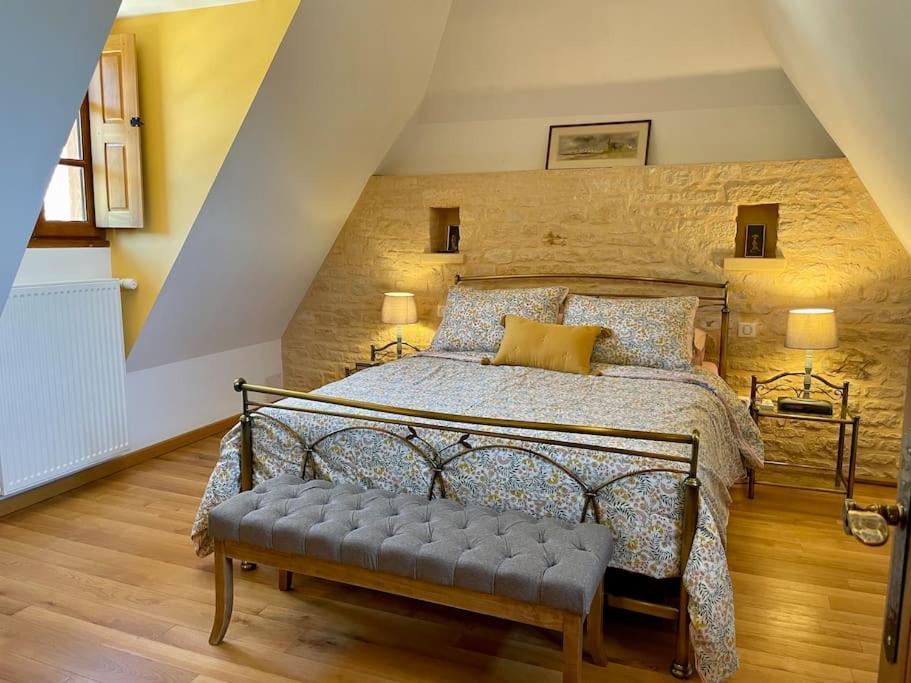 Charming 19Th Century Farmhouse With Pool Vitrac  Exteriér fotografie