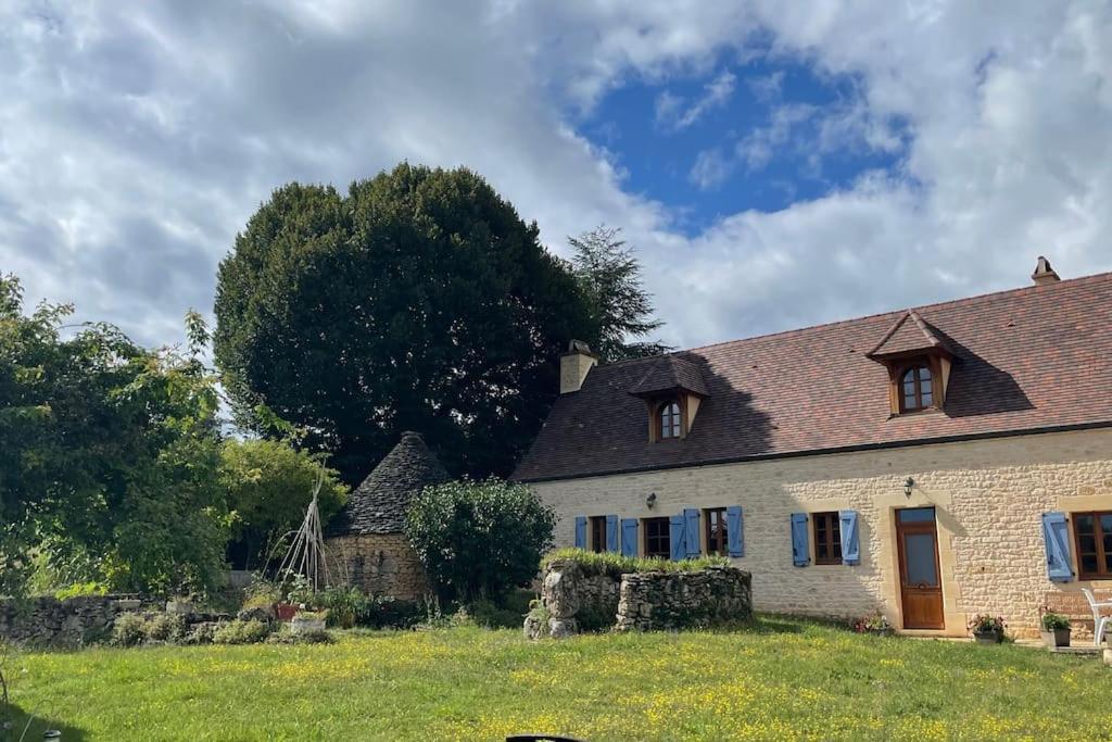 Charming 19Th Century Farmhouse With Pool Vitrac  Exteriér fotografie